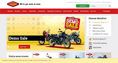 Desktop Screenshot of motoport.nl