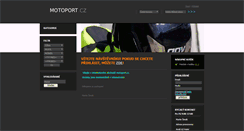 Desktop Screenshot of motoport.cz