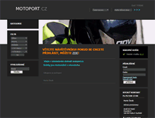 Tablet Screenshot of motoport.cz