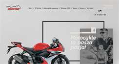 Desktop Screenshot of motoport.com.pl